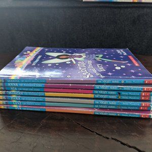 Rainbow Magic kids books "The Night Fairies" rare complete set of 7